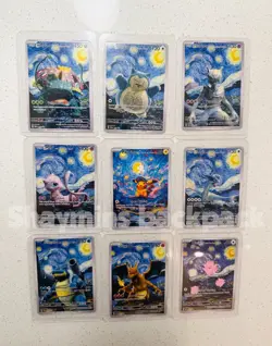 Van Gogh Set of EIGHTEEN (18) Custom Art Cards - DIY - Fan Art- Full Set - Image 3