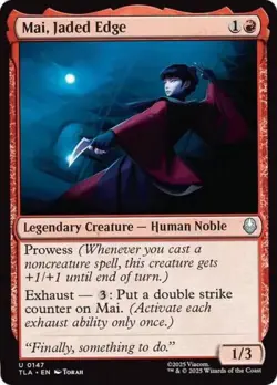 ~ Mai, Jaded Edge ~ NM ~ MTG: Avatar ~ MTG ~ - Image 1