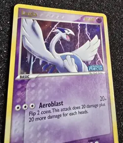 Lugia 29/115 EX Unseen Forces Pokemon Card Stamped Reverse Holo - Image 3