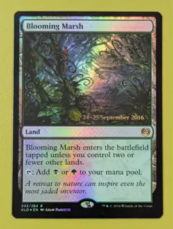 FOIL PROMO Blooming Marsh x1 Kaladesh Prerelease Cards 1x MTG - Image 1
