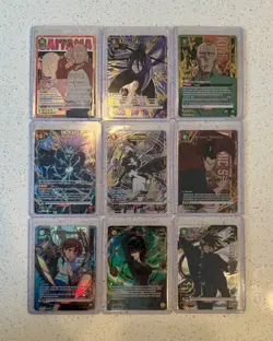 Union Arena One Punch Man Lot of 9 Alternate 1* Cards - English NM - Image 1