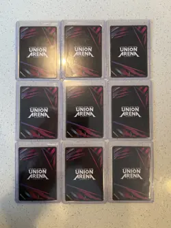Union Arena One Punch Man Lot of 9 Alternate 1* Cards - English NM - Image 2