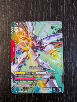 Gundam Card Game Qubeley LR+ GD02-036 Dual Impact - NM - ENG - Image 1