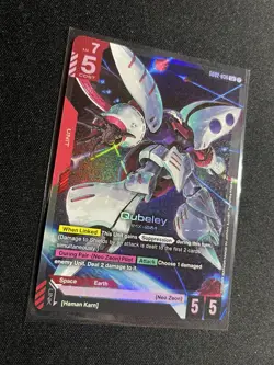 Qubeley (LR) GD02-036 Gundam TCG Card Game - Dual Impact *English - Image 2