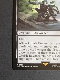 MTG Card - 1x Orcish Bowmasters - NM - Lord of the Rings: Tales of Middle Earth - Image 3