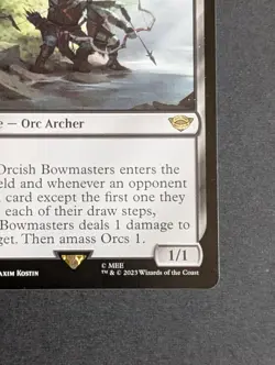 MTG Card - 1x Orcish Bowmasters - NM - Lord of the Rings: Tales of Middle Earth - Image 4