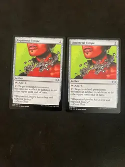 Liquimetal Torque x2 [Modern Horizons 2] Magic MTG Cards NM/LP - Image 1