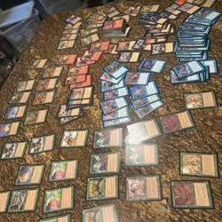 Vintage MTG Magic the Gathering Cards 1990's Unplayed Card Lot Of 220 Plus Lot 4 - Image 2