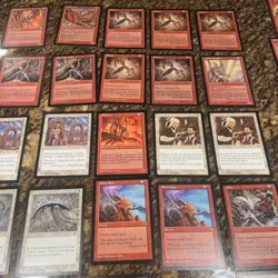 Vintage MTG Magic the Gathering Cards 1990's Unplayed Card Lot Of 220 Plus Lot 4 - Image 4