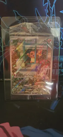 Pokemon TCG Obsidian Flames Charmander #044 SVP Black Star Promo Card, Sealed - Image 1