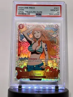 Nami OP06 Treasure Rare TR PSA 10 One Piece Card Game English - Image 2