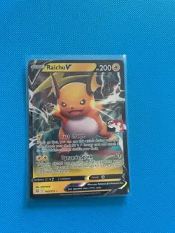 Raichu 045/172 POKEMON PLAY PRIZE PACK SERIES 3 HOLO STAMPED CARD - Image 1
