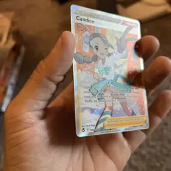 Pokemon TCG English Card Silver Tempest Trainer Candice 189/195 Full Art - Image 4