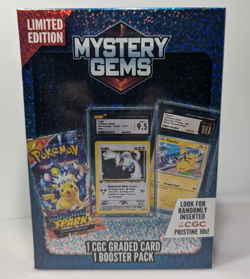 Pokemon Mystery Gems 1 CGC Graded Card & Booster Pack 2025 Limited Edition - Image 1
