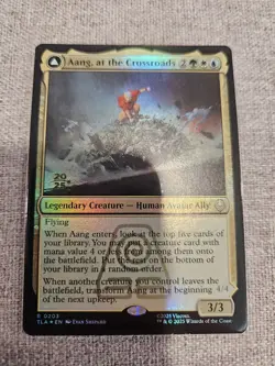 Aang, at the Crossroads Foil Pre Release Promo - Image 1