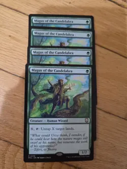 Mtg Magus Of The Candelabra X4; Commander - Image 1