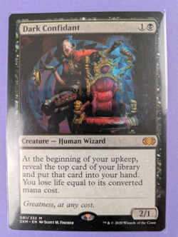 MTG Magic The Gathering: Double Masters: Dark Confidant #081/332 Mythic - NM - Image 1