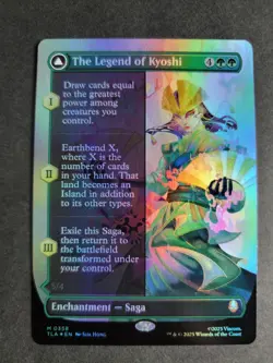 The Legend of Kyoshi (Borderless Foil) Mythic MTG Avatar - Image 1