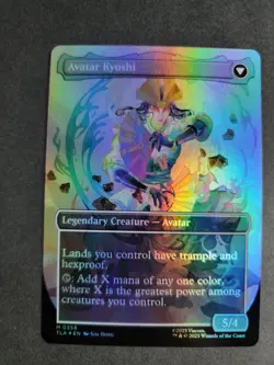 The Legend of Kyoshi (Borderless Foil) Mythic MTG Avatar - Image 2