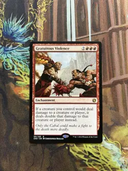 Gratuitous Violence Conspiracy: Take the Crown NM MTG - Image 1