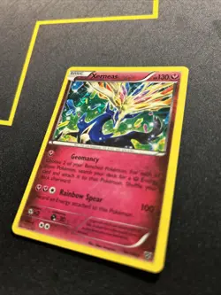Xerneas 96/146 Cracked Ice EX/MP -Holo Rare Pokemon Card- Theme Deck (4s) - Image 3