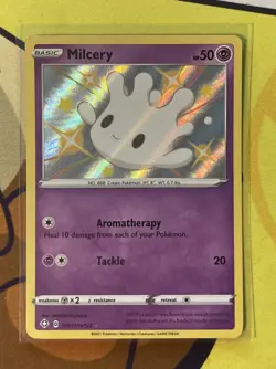 Pokemon TCG Milcery - SV057/SV122 - Shining Fates Shiny Vault NM - Image 1