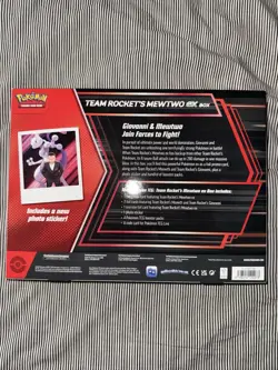 Pokemon TCG Team Rocket's Mewtwo Ex Box Factory Sealed - Image 2