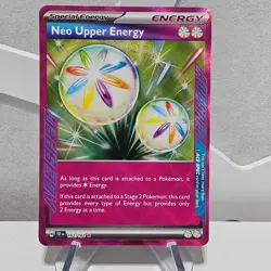 Pokemon TCG Neo Upper Energy 162/162 Temporal Forces Ace Spec - Image 1