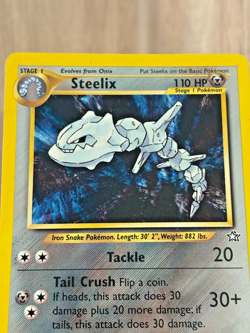 Pokemon - Steelix [1995-2000 Nintendo] #15/111 Holo Rare (NM-MT) - Neo Genesis - Image 2