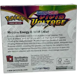 Vivid Voltage Pokemon Booster Box - Sword & Shield - Factory Sealed with case - Image 3