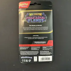 Pokemon Mega Evolutions Phantasmal Flames Blister Pack Set - Image 2