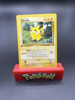 Pokemon Pikachu #60/64 From 1st Edition Jungle Set 1999 (Near Mint Condition)! - Image 1