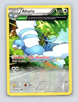 Pokemon TCG Altaria (74 Delta) 74/108 XY - Roaring Skies Normal HP - Image 1