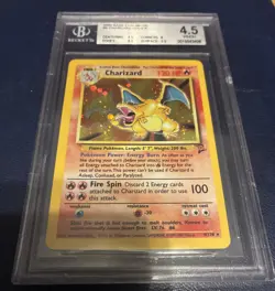 2000 Pokemon Base Set 2 Charizard Holo Beckett BGS 4.5 Rare 4/130 - Image 3