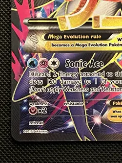 Pokemon M Latios EX XY Roaring Skies Full Art EX 102/108 ENGLISH NM - Image 5
