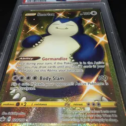 2021 POKEMON SWORD & SHIELD CHILLING REIGN SECRET #224 FULL ART/SNORLAX PSA 10 - Image 2