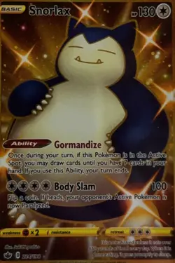2021 POKEMON SWORD & SHIELD CHILLING REIGN SECRET #224 FULL ART/SNORLAX PSA 10 - Image 4