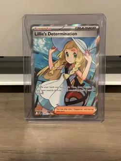Lillie's Determination #169/132 Mega Evolution NM/Near Mint Pokemon 2025 - Image 1