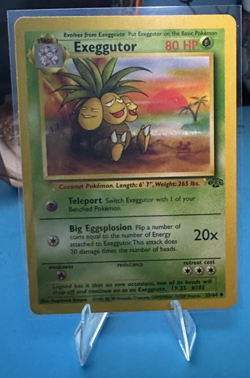 Pokemon Exeggutor 35/64 Jungle Unlimited LP - Image 1