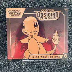 Pokemon TCG: Scarlet & Violet Obsidian Flames ETB Elite Trainer Box New Sealed - Image 1