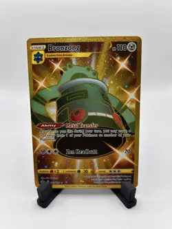 Pokemon Bronzong 223/198 SWSH Chilling Reign Secret Rare Holo NEAR MINT - Image 1