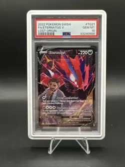PSA 10 Gem Mint 2022 Pokemon SWSH FA/Eternatus V Lost Origin #TG21 - Image 1