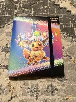 Pokemon TCG Binder Prismatic Evolutions Eevee Binder - Binder Only - Image 1