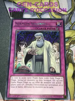 CARTE Yu Gi Oh SERMON SOLENNEL NECH-FR079 1ere edition - Image 1
