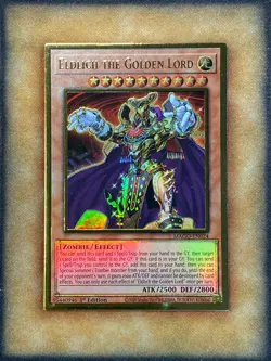 Yugioh Eldlich The Golden Lord MAGO-EN024 Gold Rare 1st Ed NM (SESL ART) - Image 1