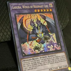 Garura, Wings of Resonant Life MP23-EN148 1st ed NM Prismatic Secret Rare YUGIOH - Image 3