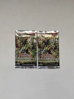 X2 Dimension Force - YuGiOh - Booster Pack Lot - *BRAND NEW* - DIFO - Image 1
