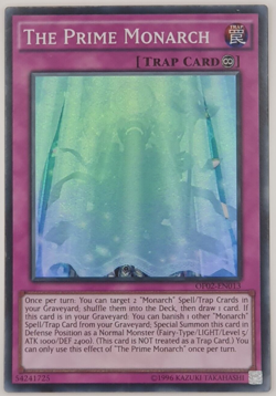 The Prime Monarch - OP02-EN013 - Super Rare Yugioh - Image 1