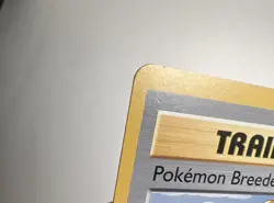LP SHADOWLESS Pokemon Breeder 76/102 Base Set AUTHENTIC Pokemon Card 24 PHOTOS! - Image 5