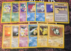 Pokemon TCG Gym Hero's & Gym Challenge | Bundle 13 Cards - Image 1